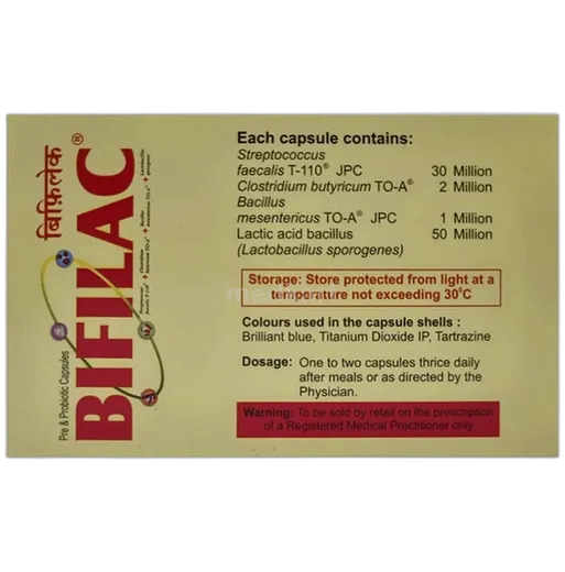 bifilac capsule 10's